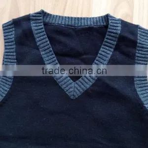 Boys Pollover Autumn V-neck Vest Kids Jackets Sweaters for Kid (BV1412) thumbnail-4