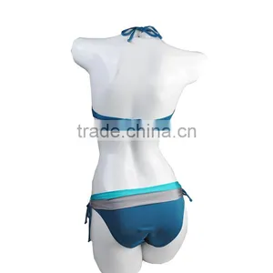 2017 Summer Wholesale Women's Sexy Push Up Vintage Bikini Swimwear (LD131004) thumbnail-4