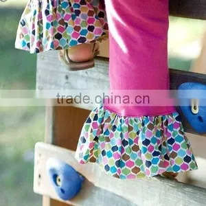 New Fashion Girls Jean Ruffle Pants,children's Demin Jeans Pants With Ruffle thumbnail-5