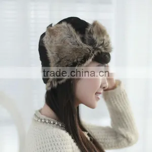 Fashion Windproof Soft & Warm Winter Earflap Faux Fur Hats in Differ Colors thumbnail-2
