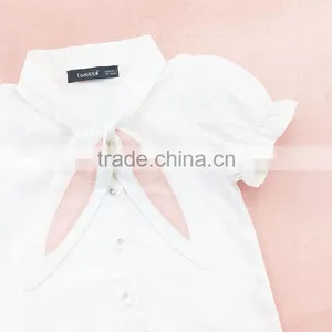 0-4 Years 2017 Wholesale Hot Summer Cotton Rabbit Baby Girls Blouses (pick Size ) thumbnail-3