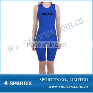 2015 Vintage Hot Selling Sportswear Bib Women's Navy Wrestling Singlet #MZ0527 thumbnail-4