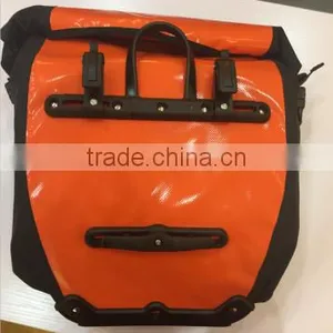 Transport Mountain Bike Bag Bicycle Pannier Bag in PVC Tarpaulin thumbnail-2