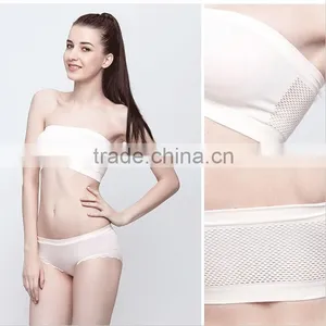 Factory Provide Girl Sexy Wholesale Seamless Sports Bra With Back Net Hole thumbnail-1