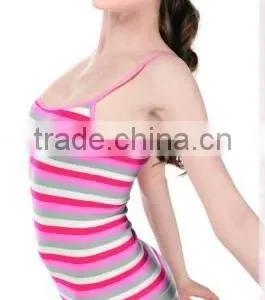 Seamless Fashion Stripes Lady Camisole Tops thumbnail-1