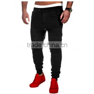 New Mens Slim Fit Trousers Tracksuit Bottoms Skinny Joggers thumbnail-4