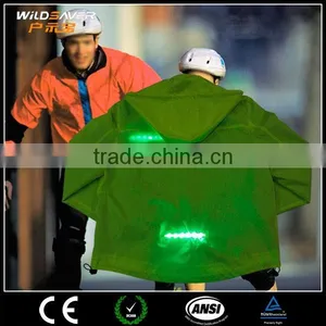 Outdoor Bike Safety Led Fluorescent Work Jackets Road Safety Jacket thumbnail-6