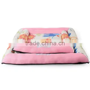 Dog Floor Cushion 2 Sets Summer Cooling Mat for Pets thumbnail-4