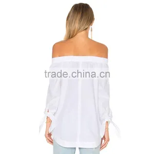 Fashion Cutting Patch Work Plain Blouse Designs thumbnail-3