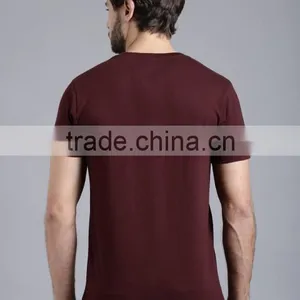 2017 Guangzhou Shandao Garment OEM Customized Casual Style 180g 100% Polyester Plain O-Neck Short Sleeve Pocket Men's T Shirt thumbnail-2