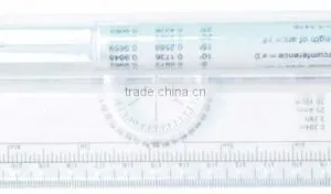 15cm and 30cm Acrylic Rolling Technical Drawing Ruler thumbnail-2