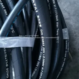 SAE Standard 100 R2 High Pressure Oil Resistant Hydraulic Hose thumbnail-4