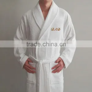 100% Cotton Terry Towelling Hotel Spa Robes Wholesale thumbnail-3