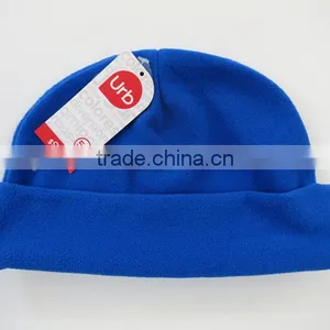 Solid Color Custom Fleece Beanie Hat Pattern Polar Fleece Beanie thumbnail-1