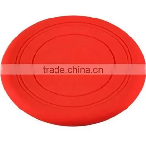 Pets Playing Toys Soft Colorful Puppy Flying Disc thumbnail-5