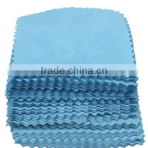 Supply Silver Jewelry Cleaning Gold Cleaner Polishing Cloth 80x80mm Cheapest Double Sides Cotton Flannels Fabric thumbnail-4