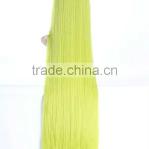 Blonde Color Full Lace Wig Hair Lace Long Wigs,Wholesale High Quality Very Long Hair Wigs,Synthetic Cosplay Wigs for Festival thumbnail-1
