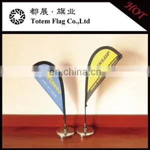 Heat Sublimation Printing Table Flag / Custom Polyester Table Flag thumbnail-1