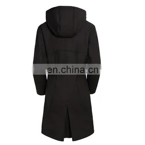 Long Style Women's Softshell Jacket Waterproof Breathable thumbnail-4