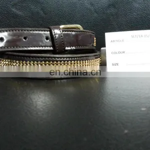Rhinestone Bling Leather Belts thumbnail-1