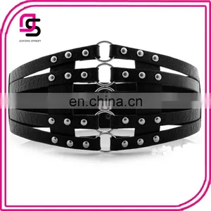 China Factory Cheaper Colombian Waist Cincher With Ring Rivets Extra Wide Belt thumbnail-1
