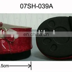 Cute! Mini Dark Red Glitter Shoes for Plush Toys and Dolls! Best Price! thumbnail-1