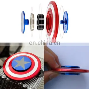 2017 New Creative Shield Hand Spinner Fidget Alloy Puzzle Toys EDC Autism ADHD Finger Gyro Toy Adult Gifts F959 thumbnail-1