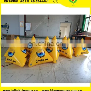 0.6mm PVC Tarpaulin Air Tight OEM Water Advertising Inflatable Buoy thumbnail-3