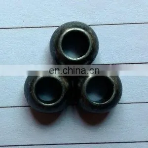 Anti Silver Color Alloy Metal Stopper Metal Bead for Garment Simple Stopper thumbnail-1