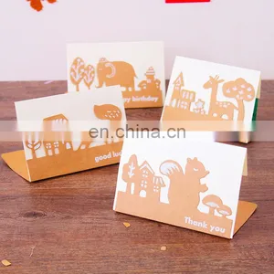 Cheap Fashion Animal Bulk Greeting Cards Thanks You Teachers Day Greeting Card thumbnail-1