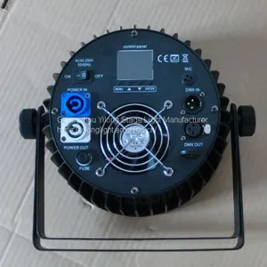 WIFI RGBWA+UV 6in1 Dmx Led Stage Lighting,par Led Lighting,disco Lights,dj Lights for Wedding DJ thumbnail-4