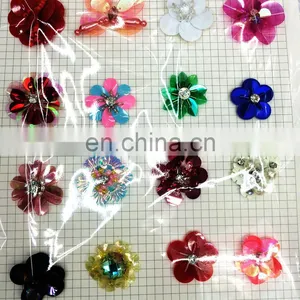 2016 Hot New Accessories Paillette Sequins Handmade Flower Fine Shining DIY Clothes For Party Dancing Jewelry Make Accessories thumbnail-1