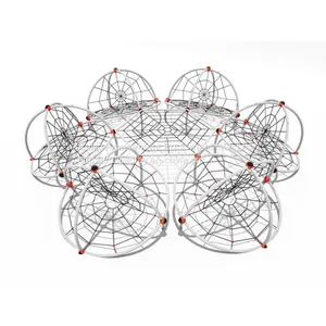 Custom Children Outdoor Natural Rope Net Playground Components Equipment Kids Knitted Net Climbing Playground thumbnail-2