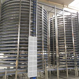 Roissant / Bread Production Line Cooling Tower/factory Manufacturer Bread Spiral Cooler thumbnail-4