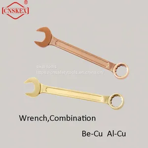 Explosion-proof Permanent Plum Wrench Aluminum Bronze Safety Hand Tools 21mm thumbnail-1