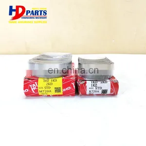 Diesel Engine Parts 1KD 2KD 1KZ Crankshaft and Con Rod Bearing STD thumbnail-1