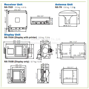 UTP-58 DPU-30-0BJ-E Printer Assy for Furuno NX700A thumbnail-5