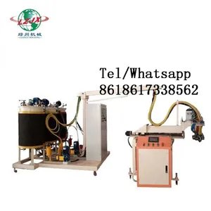 China pu Banana Type Shoe Sole Machine PU Shoe Sole Production Line 36 Work Station Semi-automatic pu Foaming Machine thumbnail-1