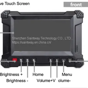 7 Inch Rugged Shockproof Intelligent Traffic Management Mobile Terminal for For Agriculture, Mining, Transportation GPS Navigator,Android Car Touch Display Agriculture Truck Navigation thumbnail-3