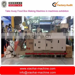 HAS VIDEO Disposable Paper Fast Food Container/box Print Machine With CE Standard thumbnail-5