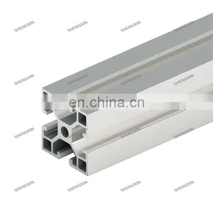 Shengxin Black Anodized 4040 Industrial Aluminium Profiles Frame Material, 40x40 T-slot Extruded Aluminum Profile thumbnail-4