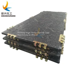 Mold Pressed Composite Heavy Duty Ground Protection Mats Construction Road Mat thumbnail-1