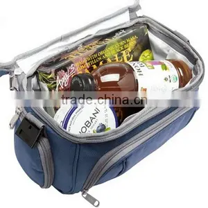Hot Sale Protable Blue 6 Can Cooler Bag thumbnail-4