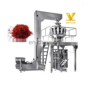 Fully Automatic Weighing Saffron Packaging Packing and Filling Machine thumbnail-1