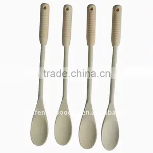 30cm Wooden Flat Rice Spoon thumbnail-1