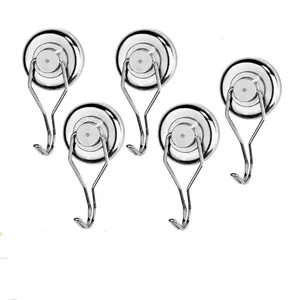 High Quality Rare Earth Magnet Neodymium Swivel Hook Pot Magnet thumbnail-1
