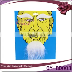 Cheap Party Fake Moustache and Eyebrow for Sale thumbnail-2