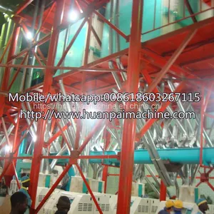 Industrial Maize Flour Milling Machine 80 Ton per Day Atta Chakki Fufu Ugali Flour Mill Machine thumbnail-4