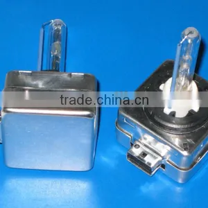 Car Headlight HID Xenon Bulb New Shape With Metal Bracket D1S-V2 12V 35W thumbnail-2