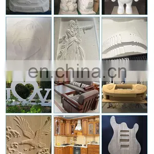 Styrofoam PU Foam Polystyrene Furniture Cnc Router Manual Engraver Wood Plywood EPS Foam Cnc Engraving Router Machine thumbnail-5